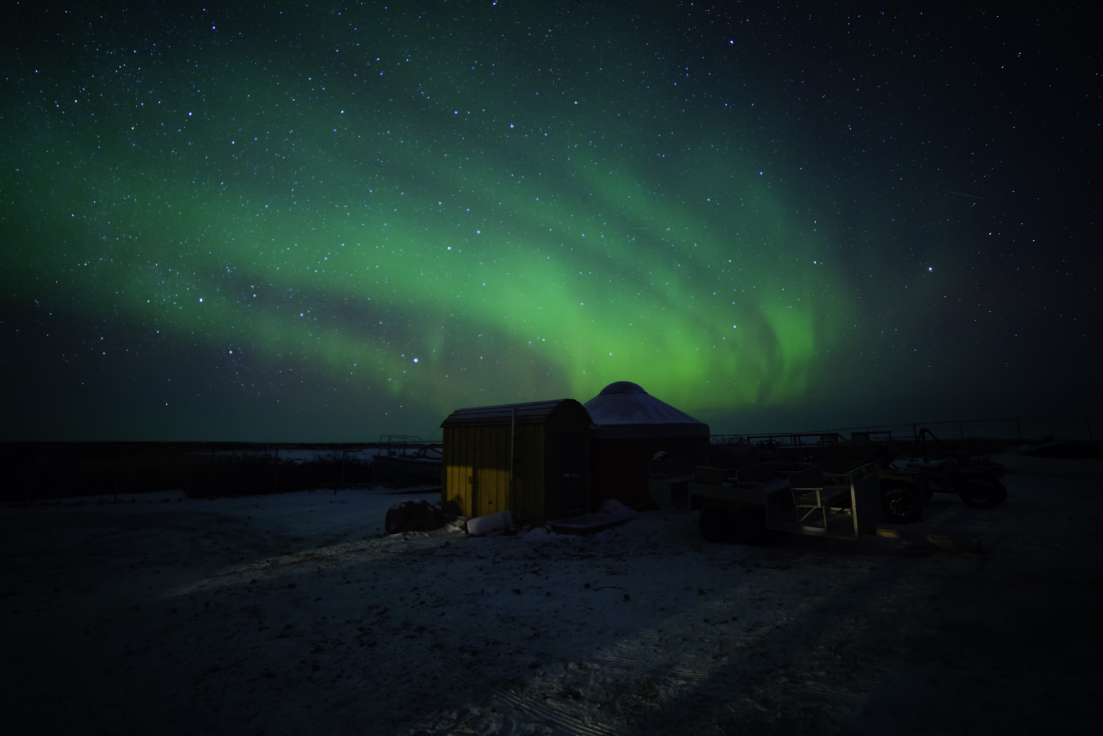 Northern Lights in Canada Whitehorse Yukon