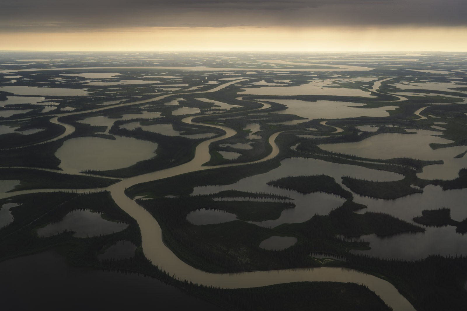 Yellowknife Northwest Territories Plane Flight