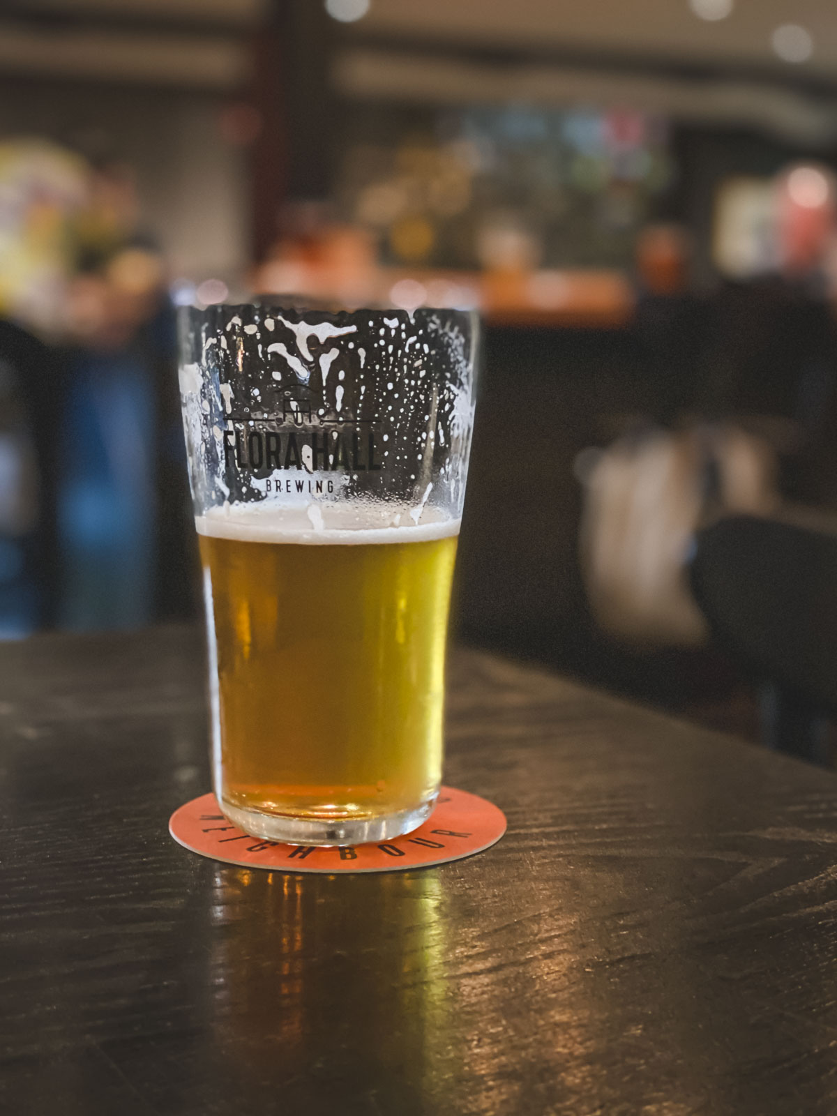 Flora Hall Brewing Ottawa for dinner