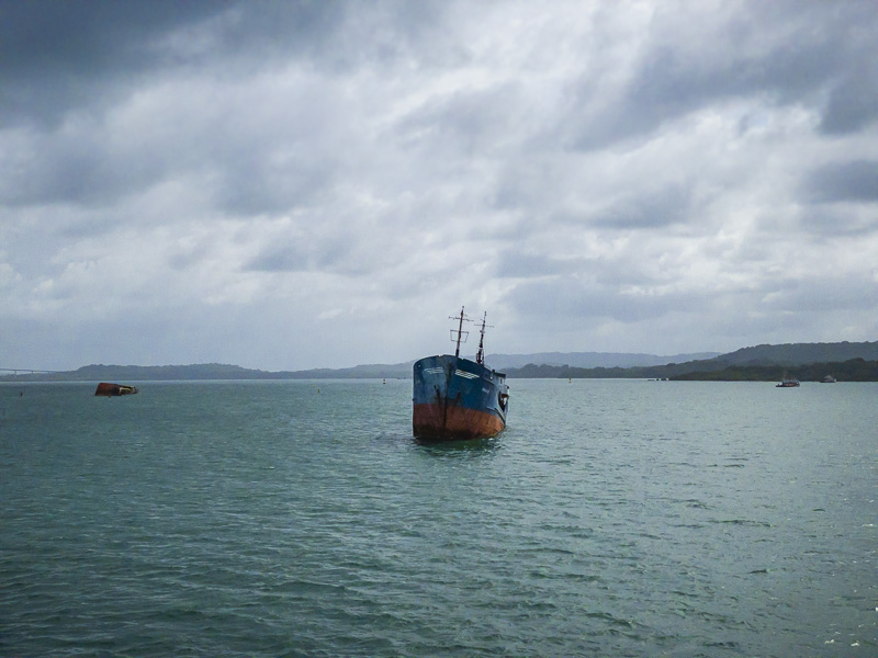 Panama Canal ship Graveyard