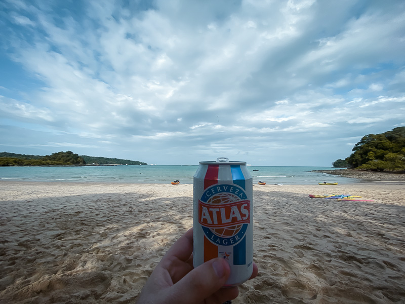 Beach time on Panama to costa Rica Uncruise