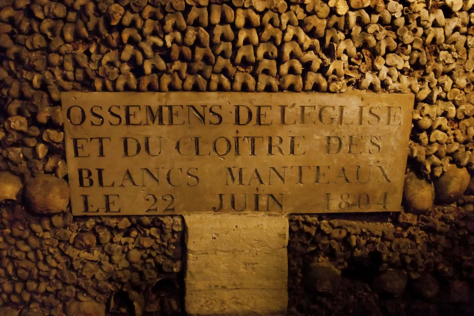 Paris in Fall Catacombs