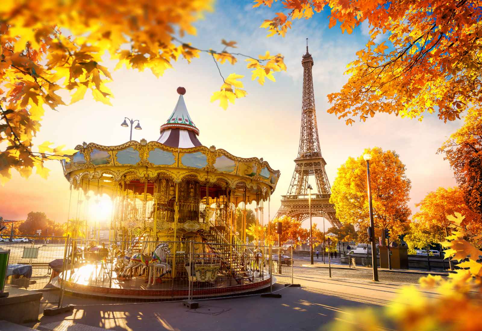 Paris in October Carousel