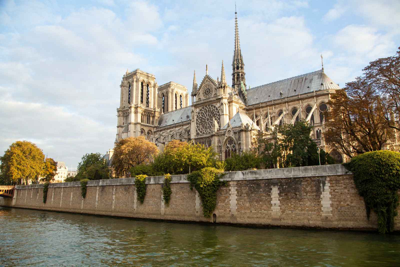 Paris in October Notre Dame in Paris