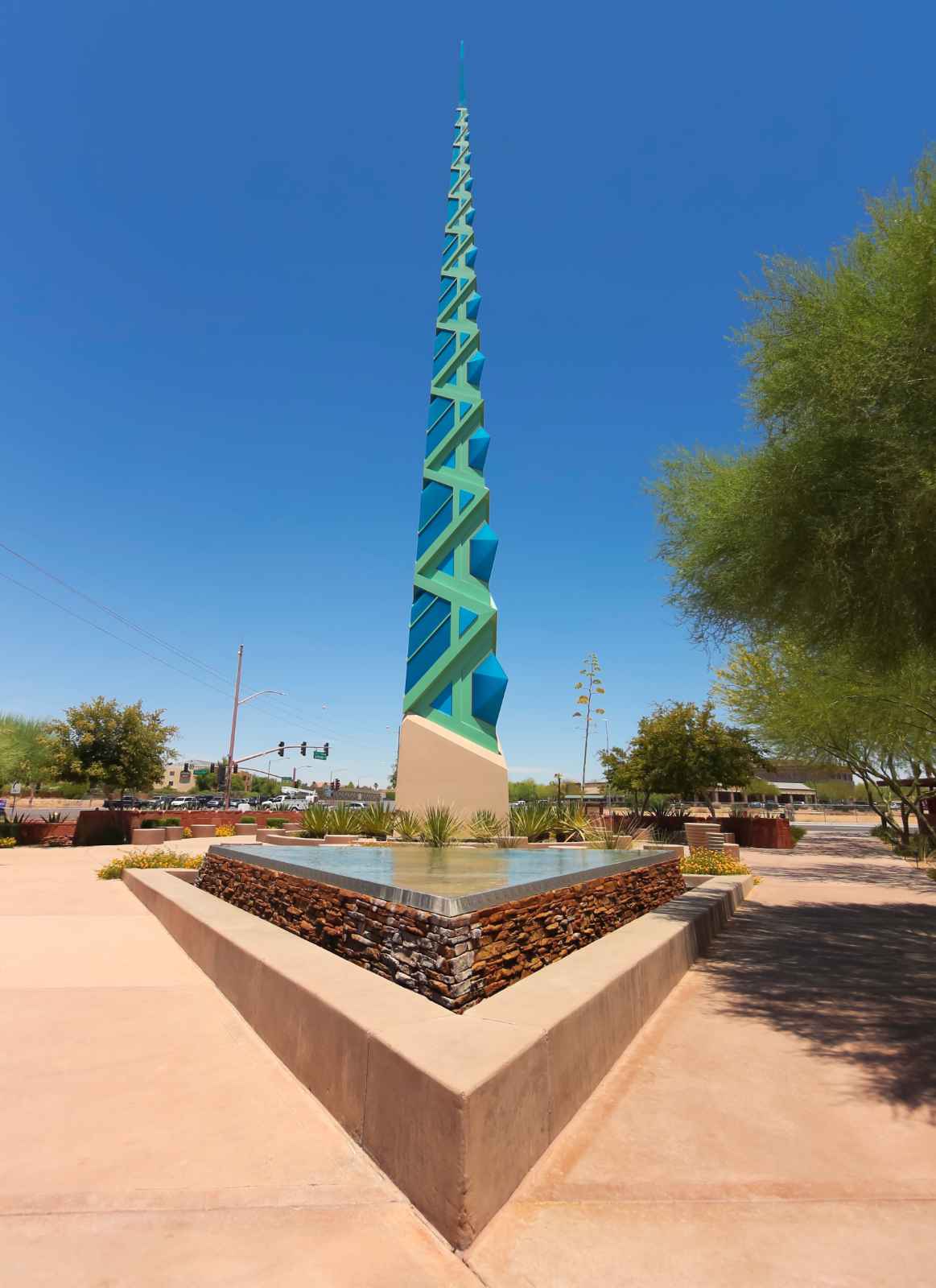 Phoenix to Sedona Drive Frank Lloyd Wright Spire