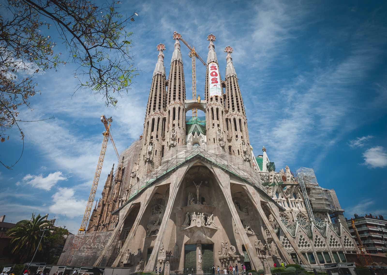 Sagrada Familia in Barcelona spain