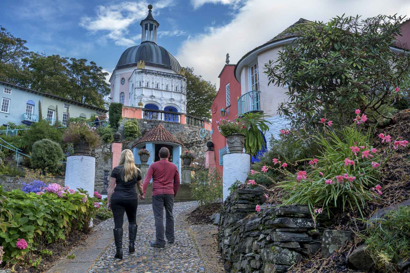 Portmeirion in Wales UK