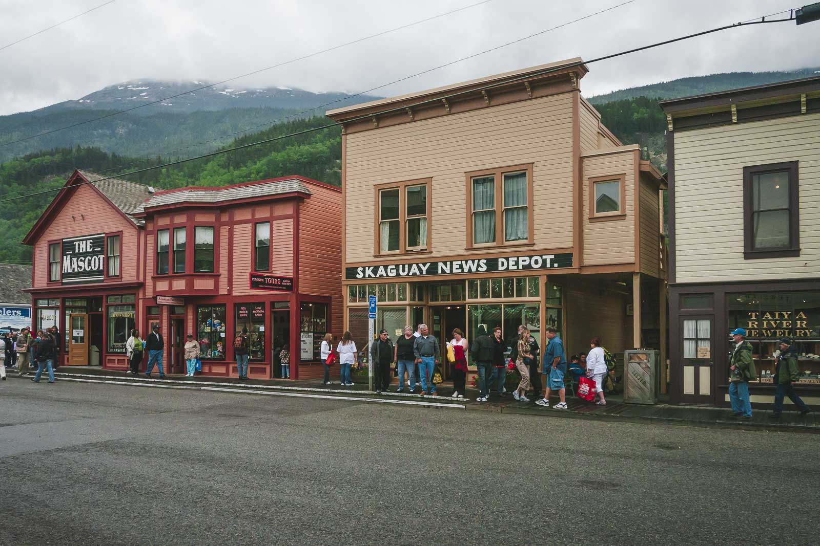 Downtown Skagway Alaska