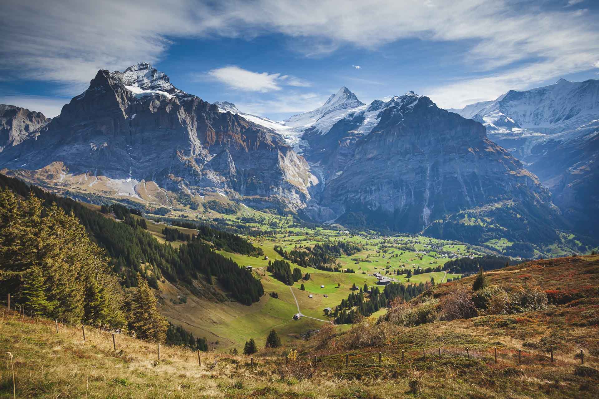 swiss alps places in europe