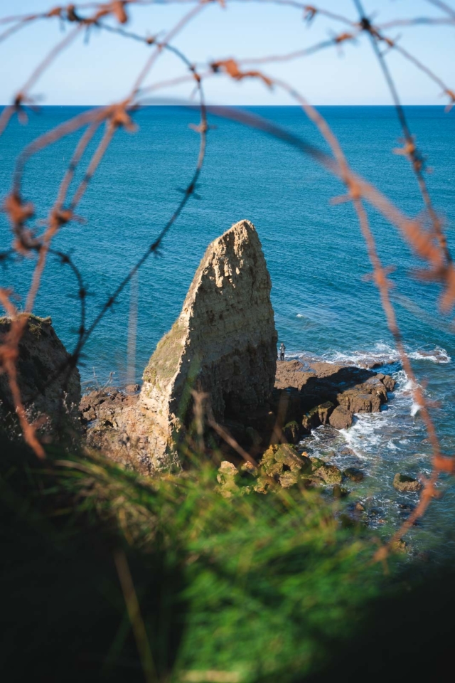 Pointe du Hoc in Normandy