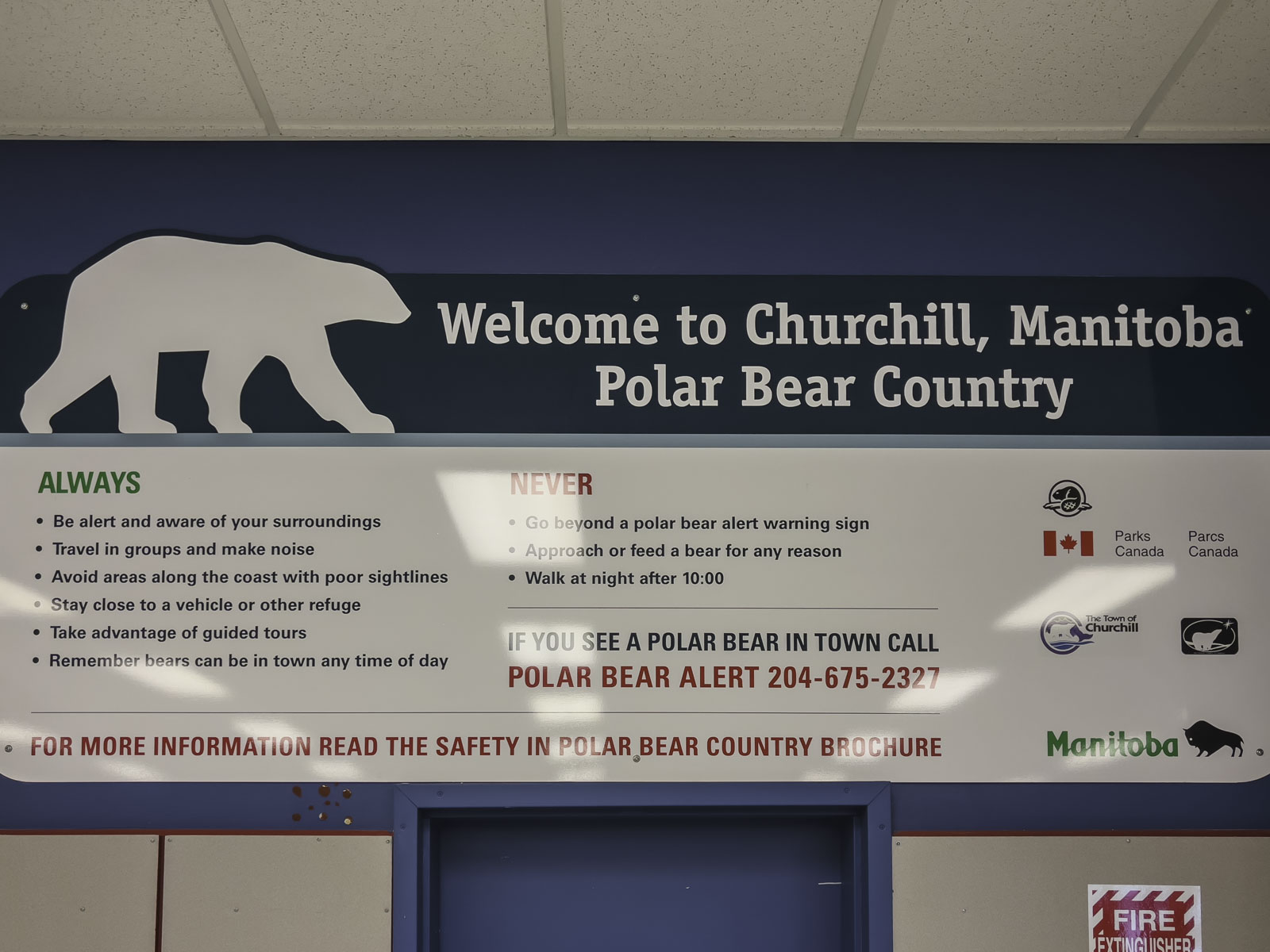 Polar Bear Tours Churchill Airport