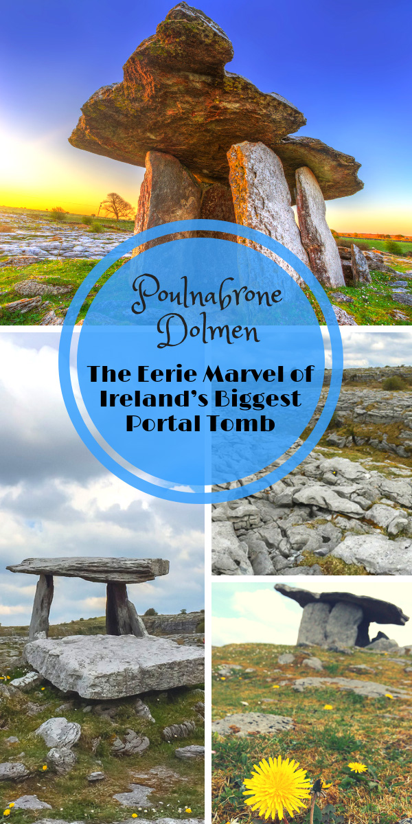 Poulnabrone Dolmen Ireland Pin