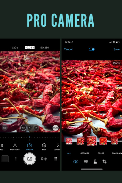 picture taking apps | pro camera