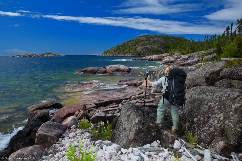 Pukaskwa National Park Ontario - hiking the coastal trail