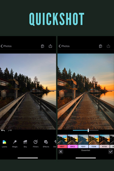  Quickshot is one of the best photography apps