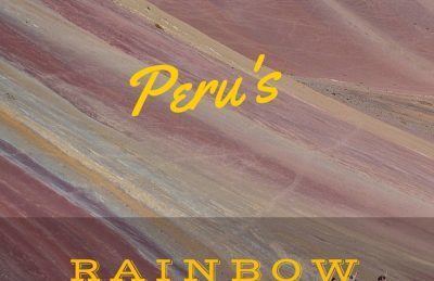 rainbow mountain Peru verticle
