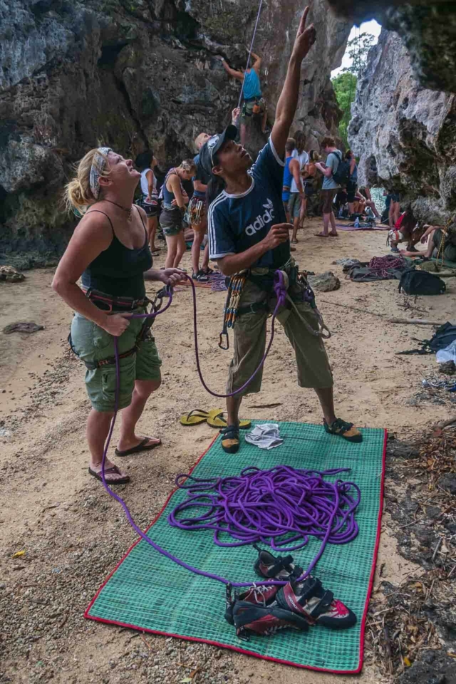 Things to do in Krabi Deb Rock Climbing