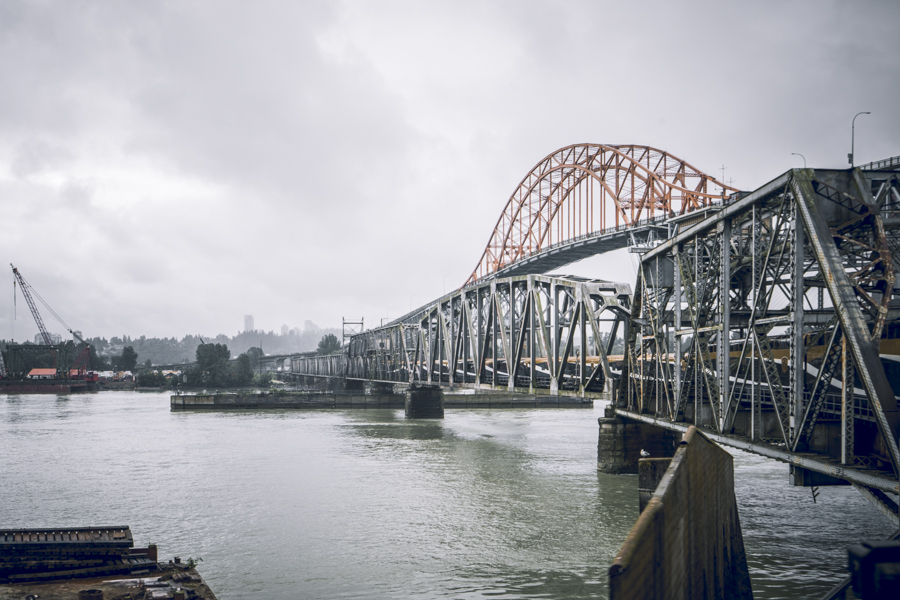 Rocky Mountaineer leaves Vancouver