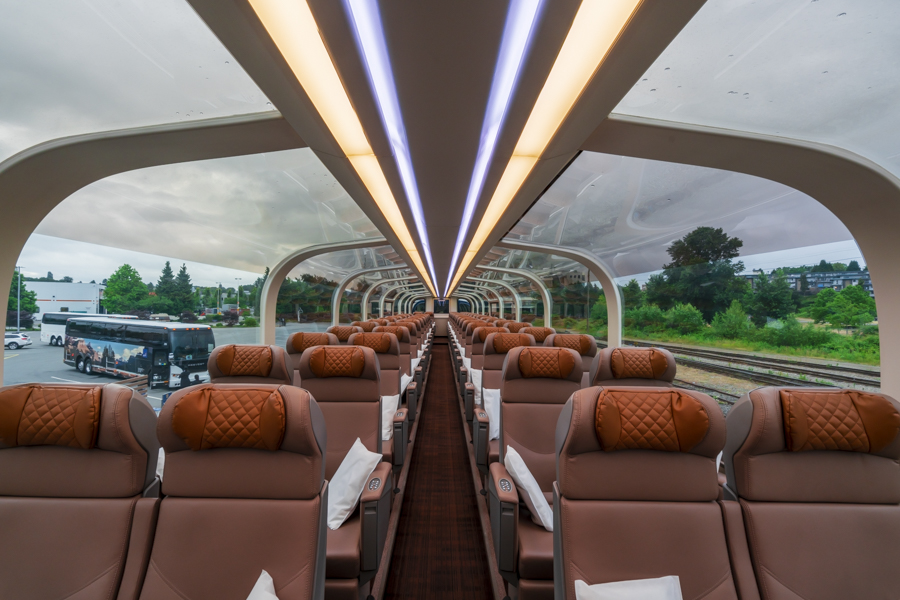 Gold Leaf Dome on Rocky Mountaineer