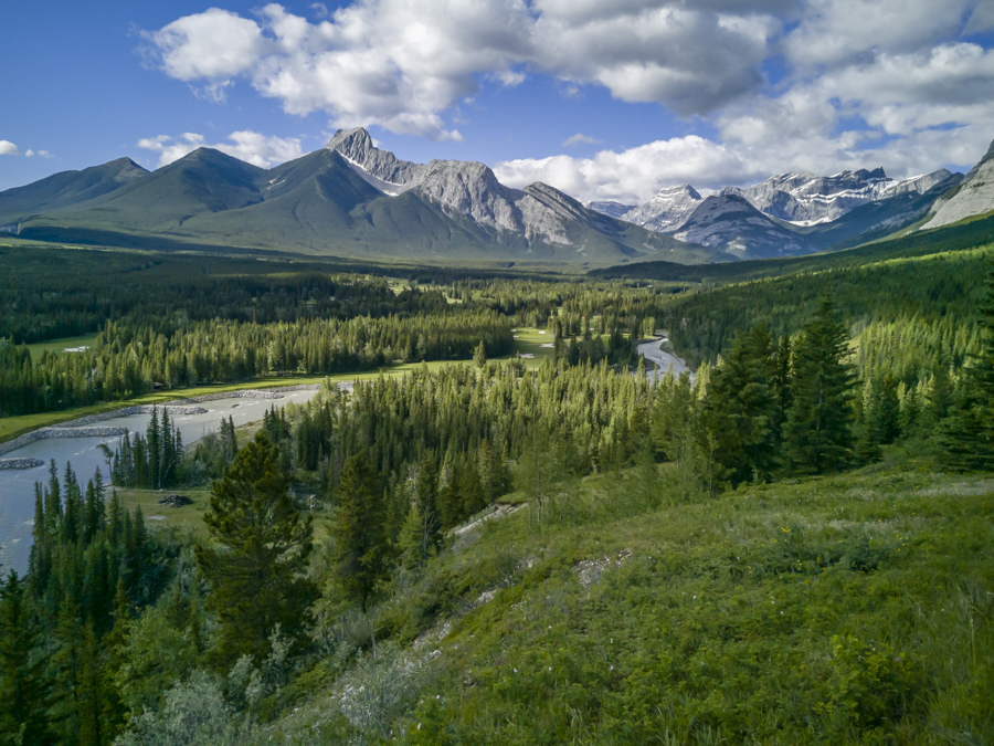 The lookout view from the lodge