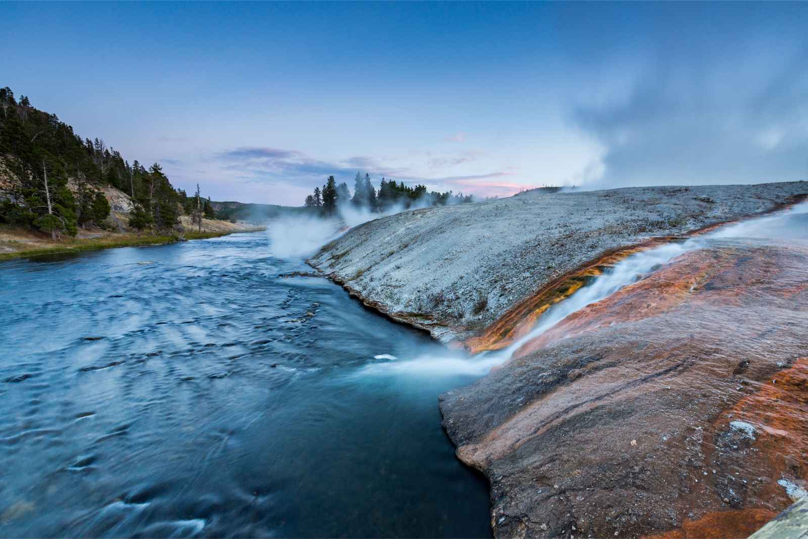 best couple vacations in USA Yellowstone National Park Midway Geyser Basin