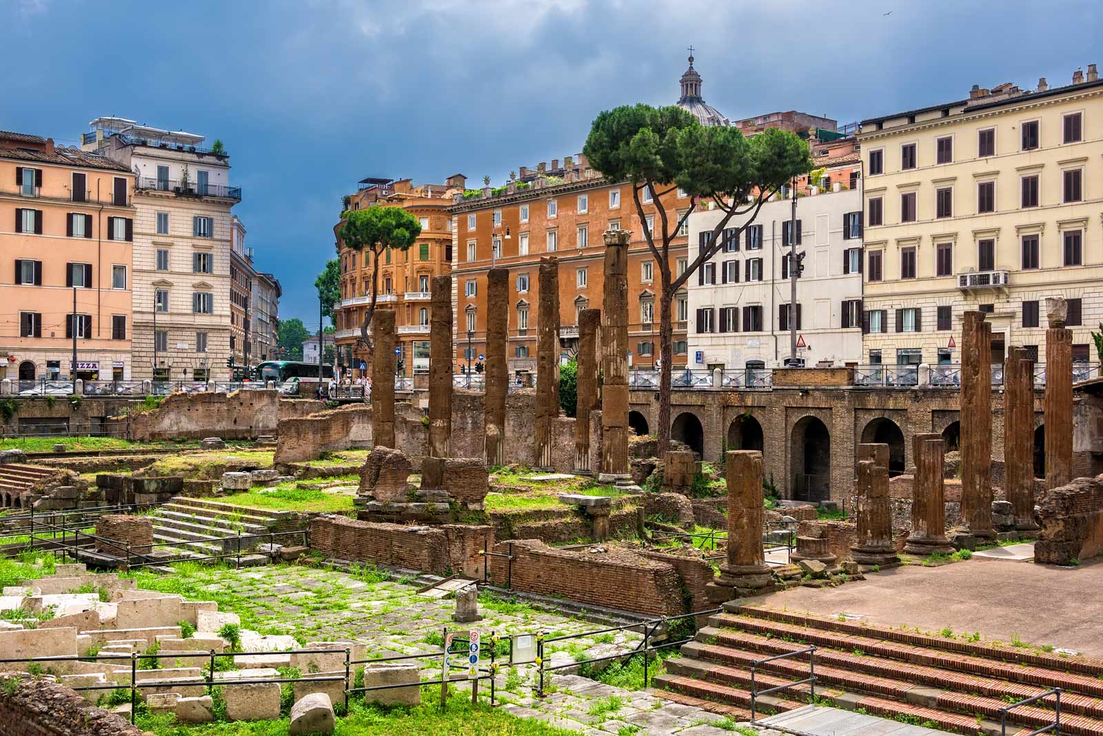 Rome itinerary Julius Caesar Largo di Torre Argentina