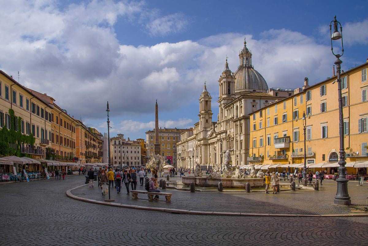 Rome itinerary Piazza Navona