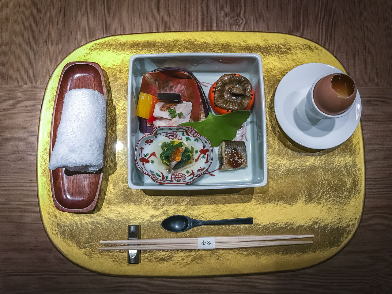 Japanese Ryokan dinner