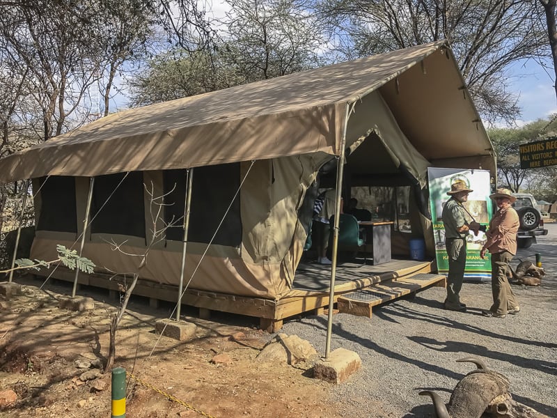 Tarangire National Park entrance