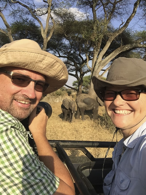safari in Tanzania on the African Plains