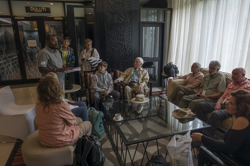 safari meeting with goahead tours