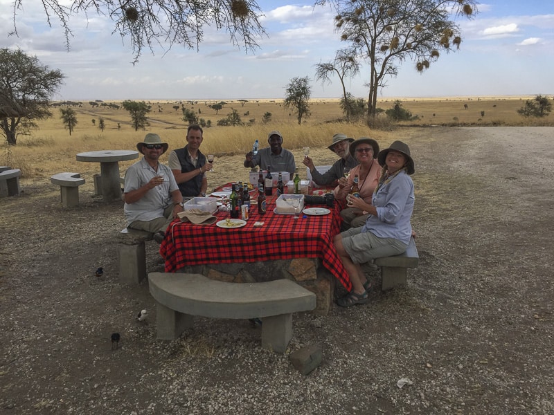 Lunch on the Serengeti