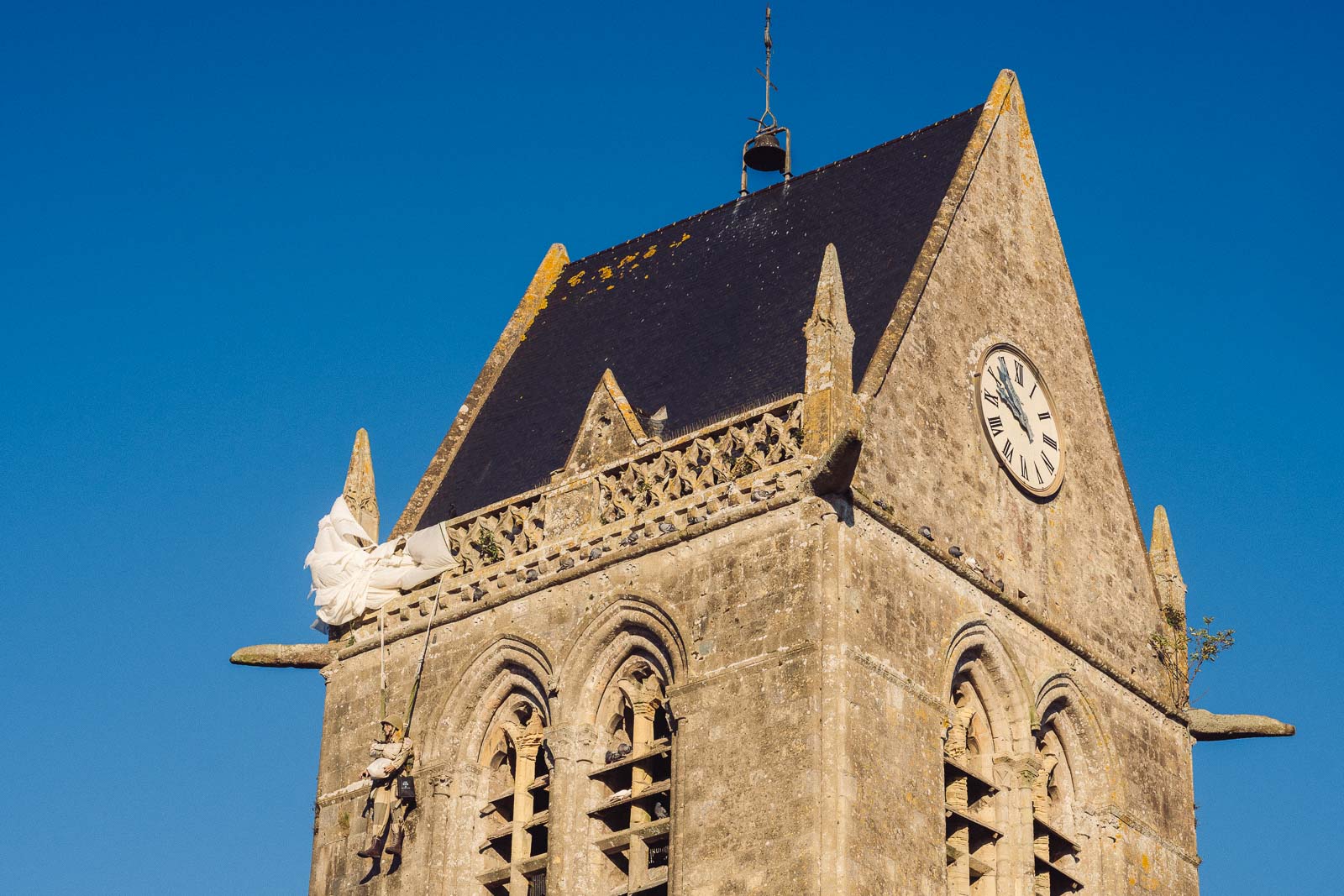 Church of Sainte-Mère-Église paratrooper