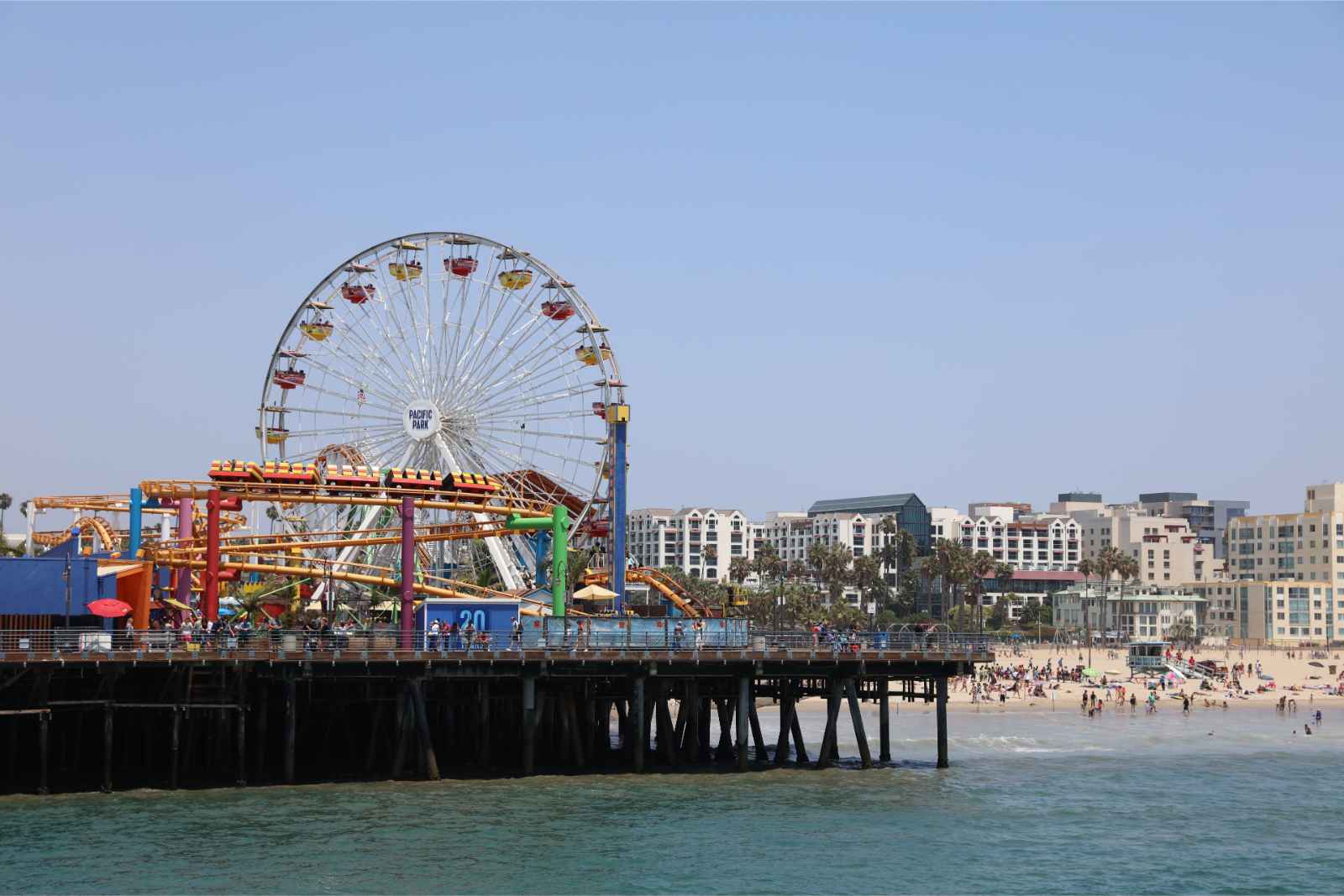 Santa Monica Pier in LA California