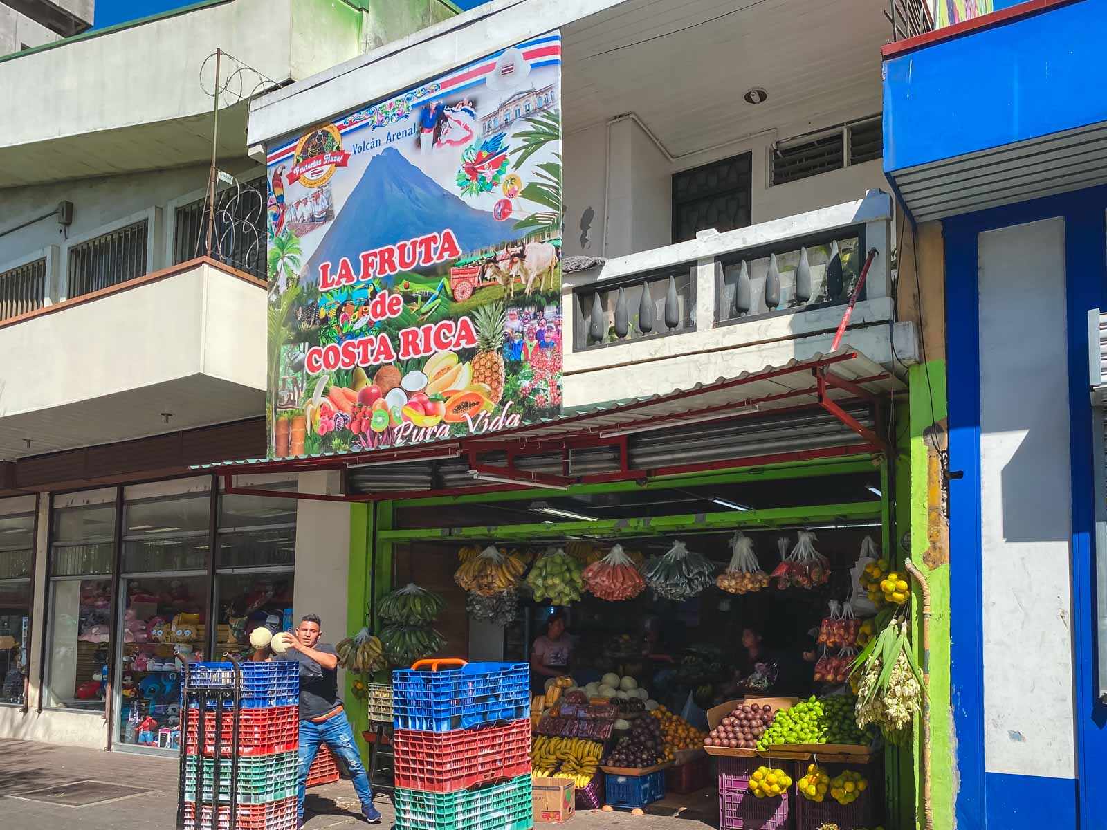 Compras de supermercado na Costa Rica
