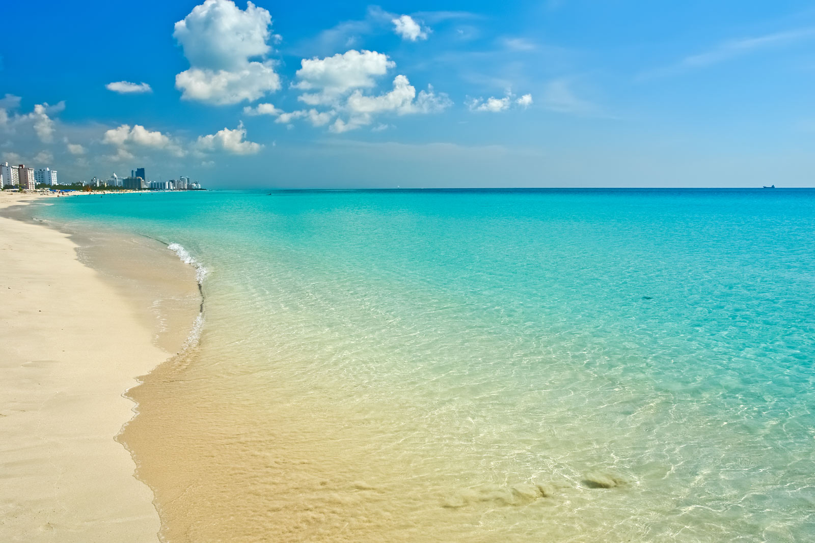 beaches in florida - South Beach in Miami Florida