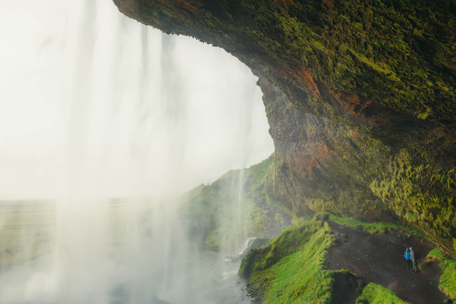 South Coast of Iceland Seljalandfoss Waterfall