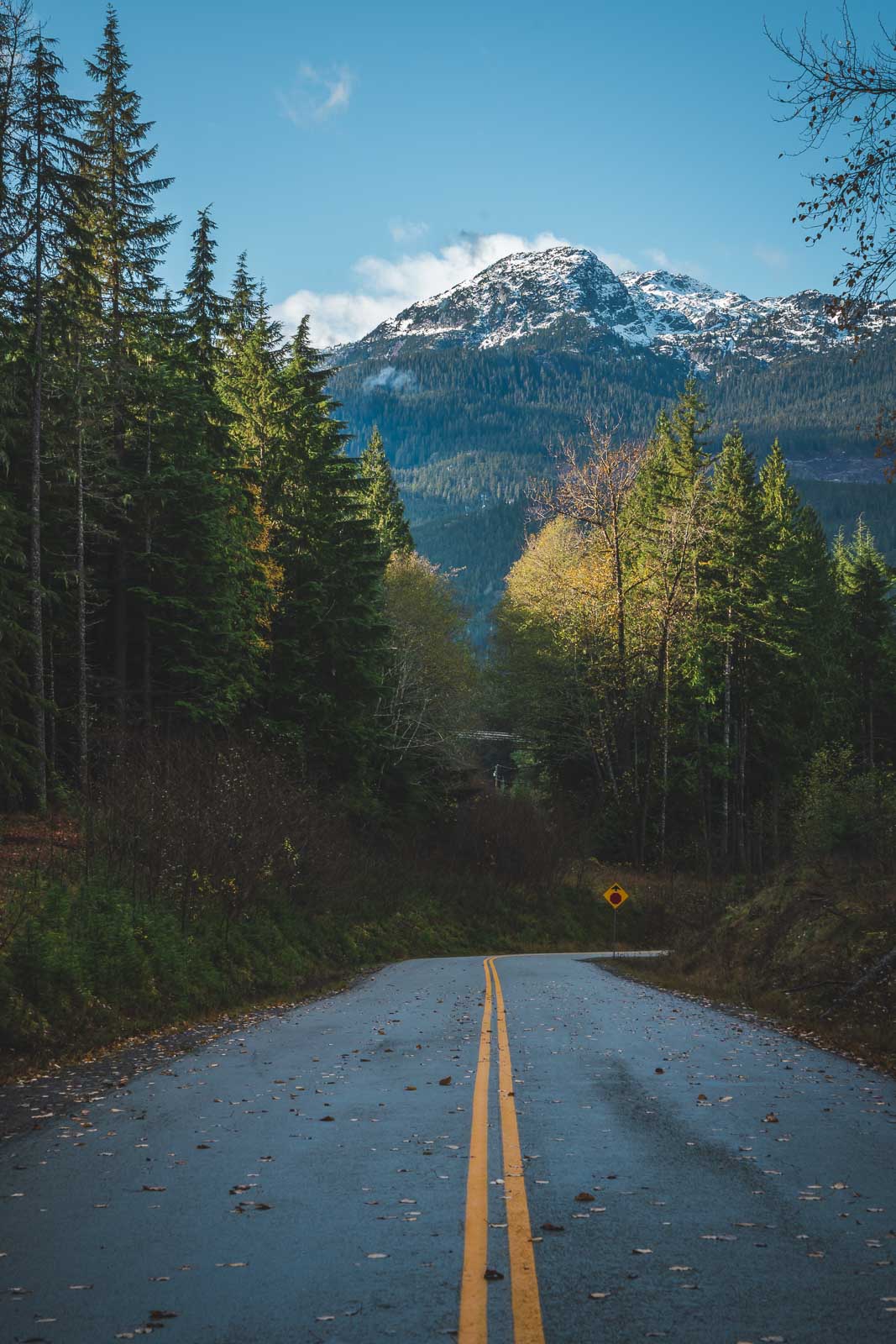 Sea To Sky Highway to Squamish BC