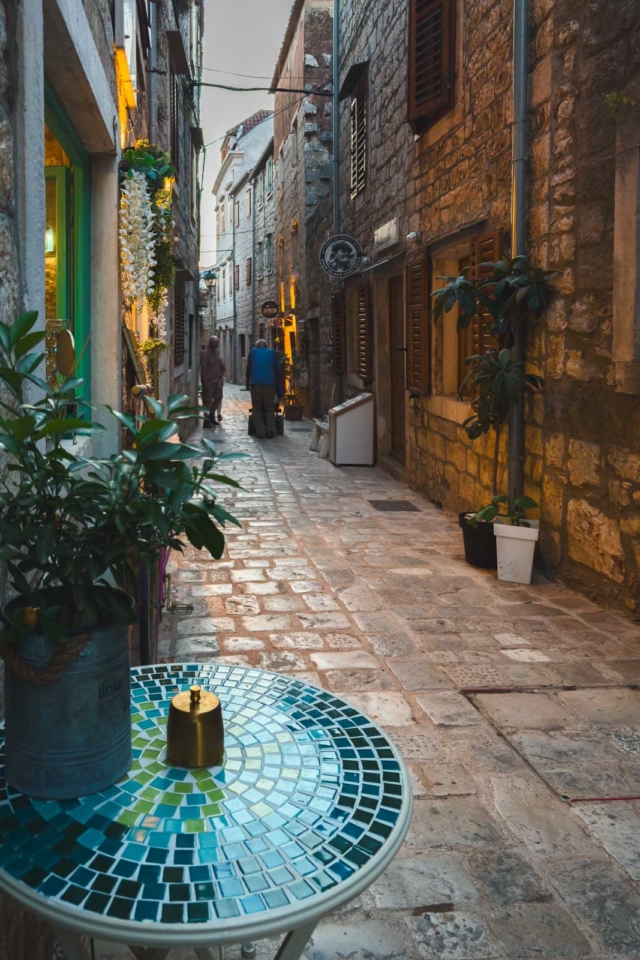 Streets of Stari Grad Croatia