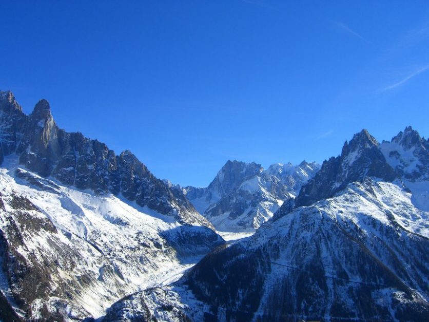 highest mountains in the world Mont Blanc