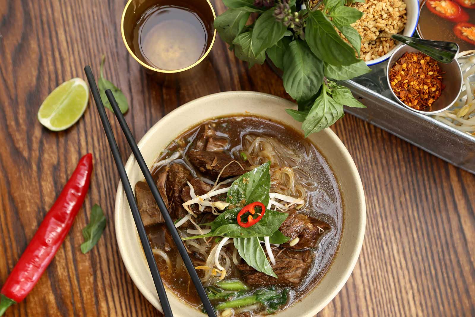 Popular Thai food Noodle Soup