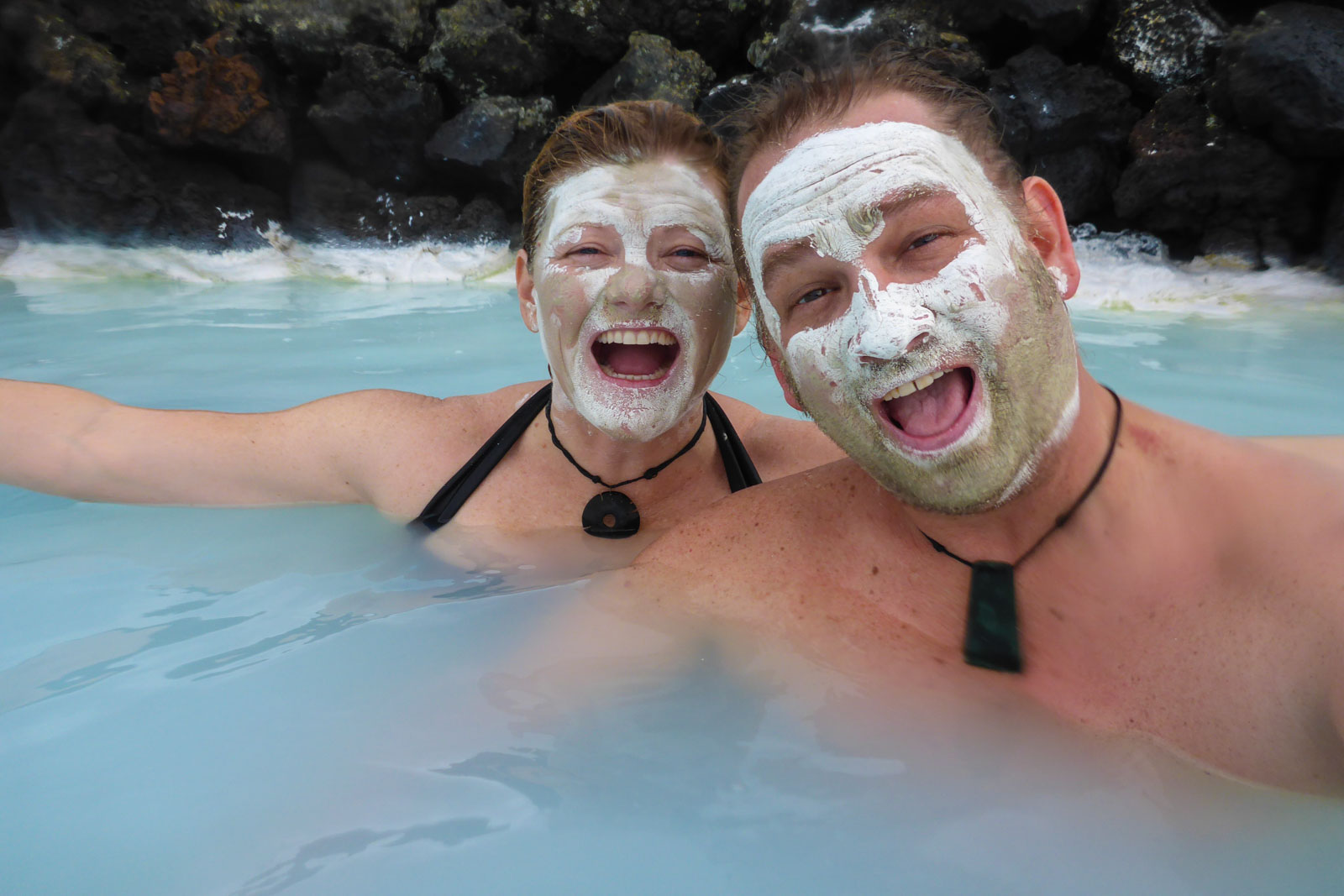 The healing Muds of the Blue Lagoon Iceland