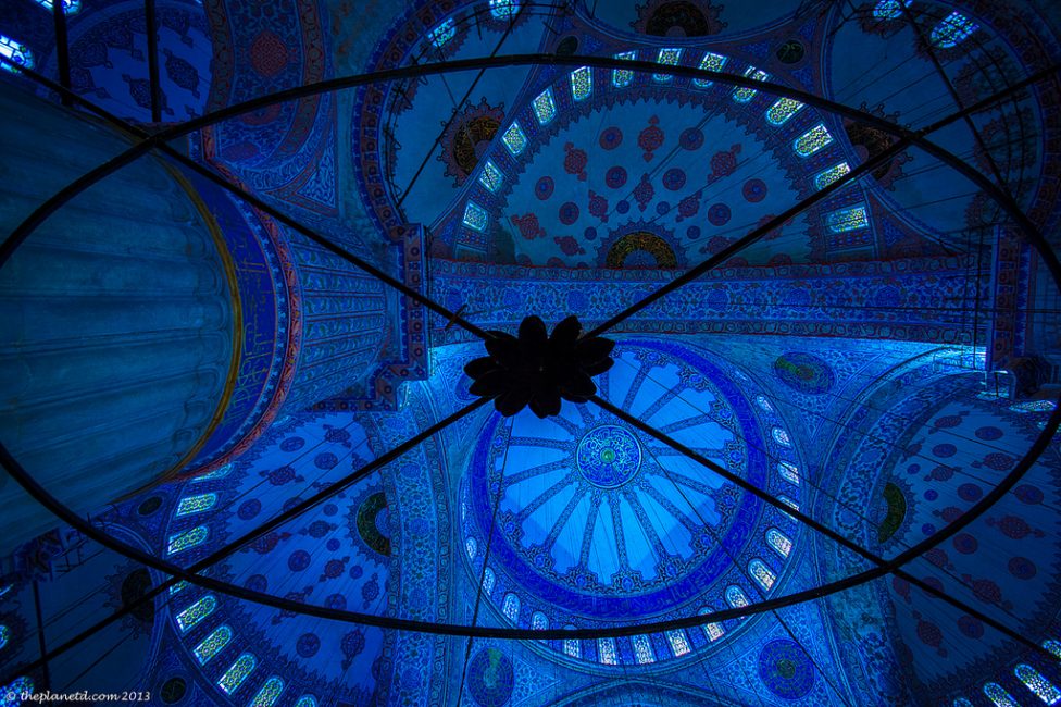 blue mosque istanbul interior
