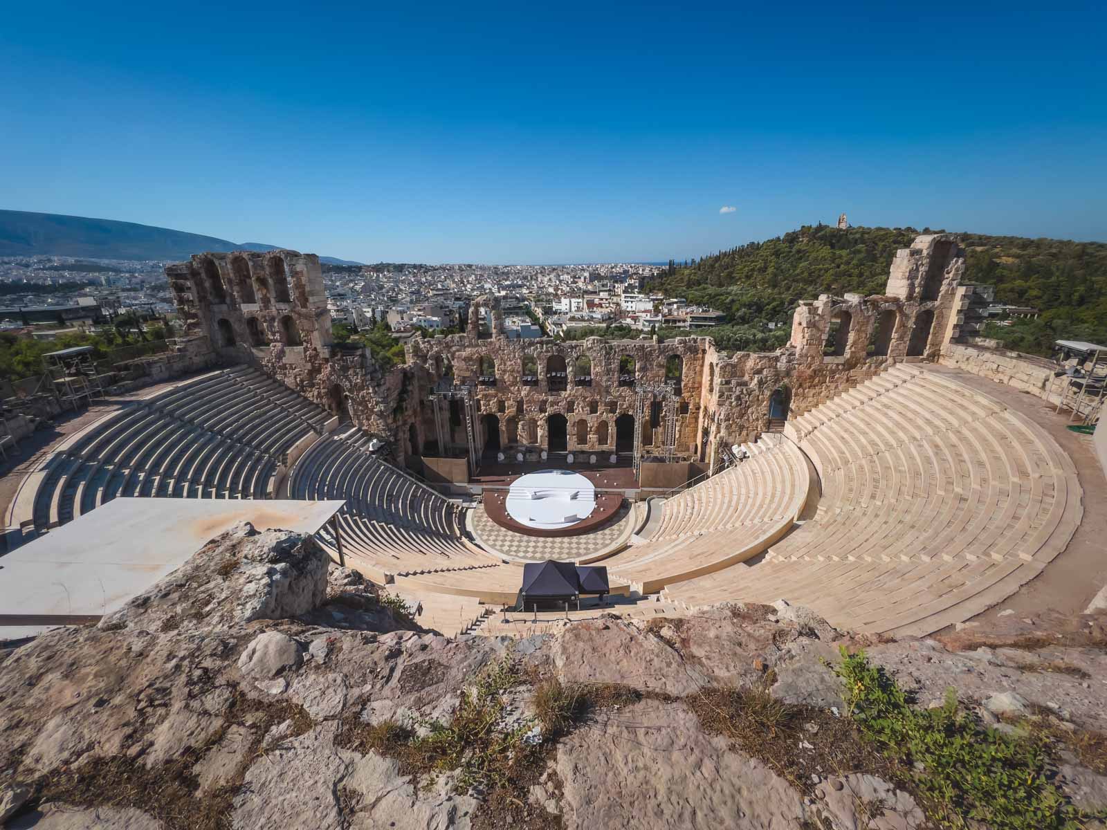 The Odeon Theater Athens Greece