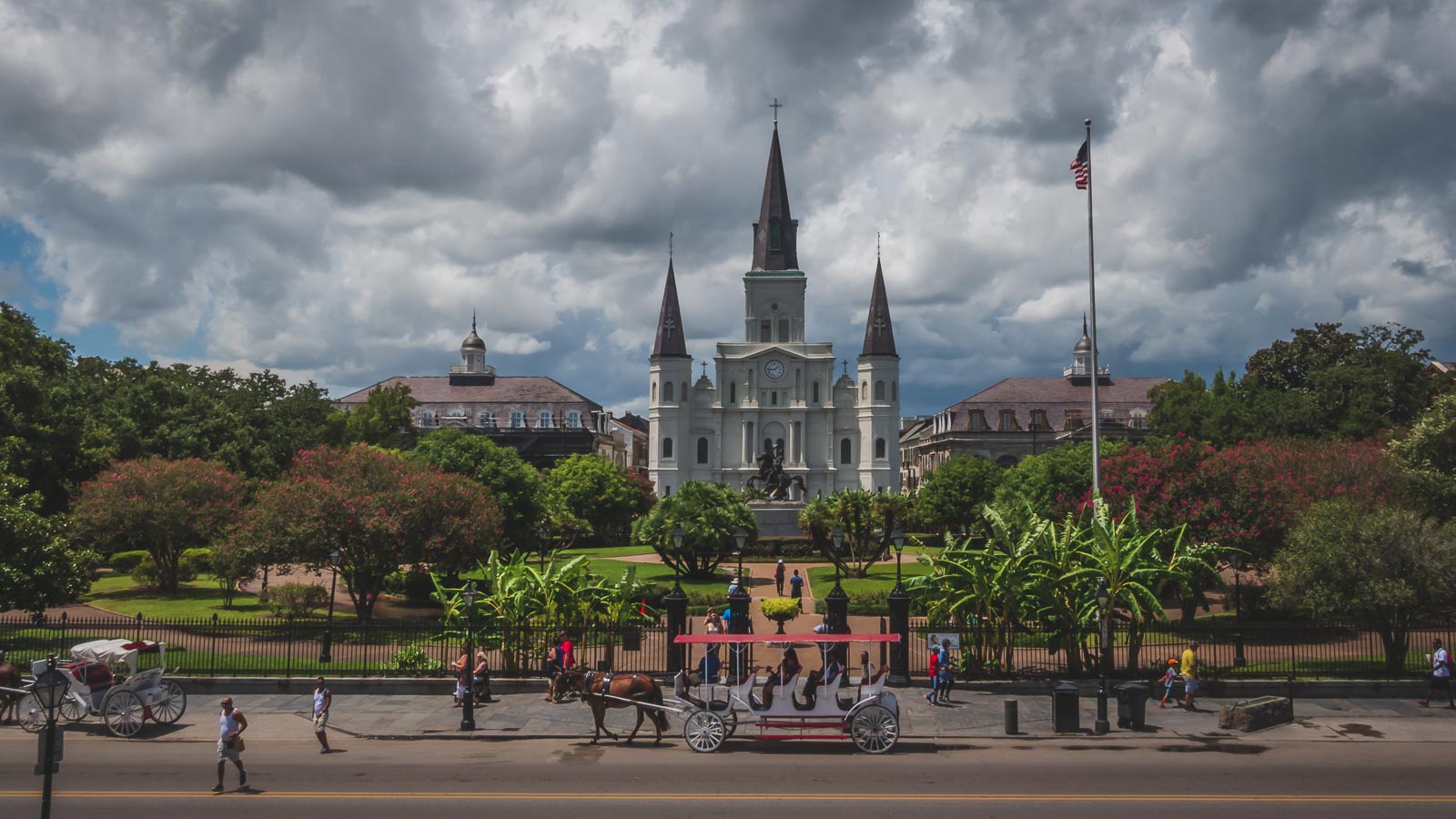 views of Jackson Square New Orleans