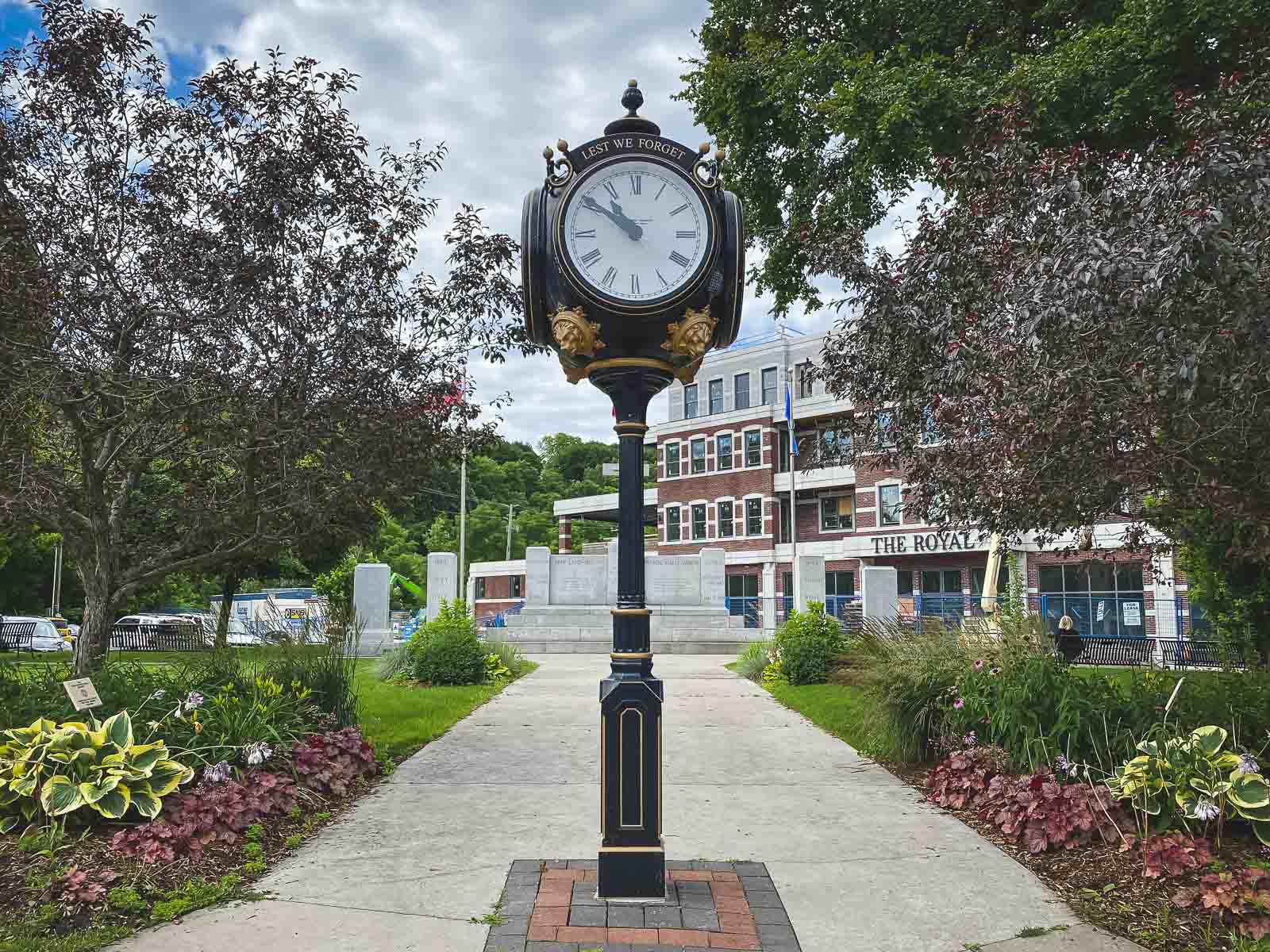 History of Paris Ontario Downtown