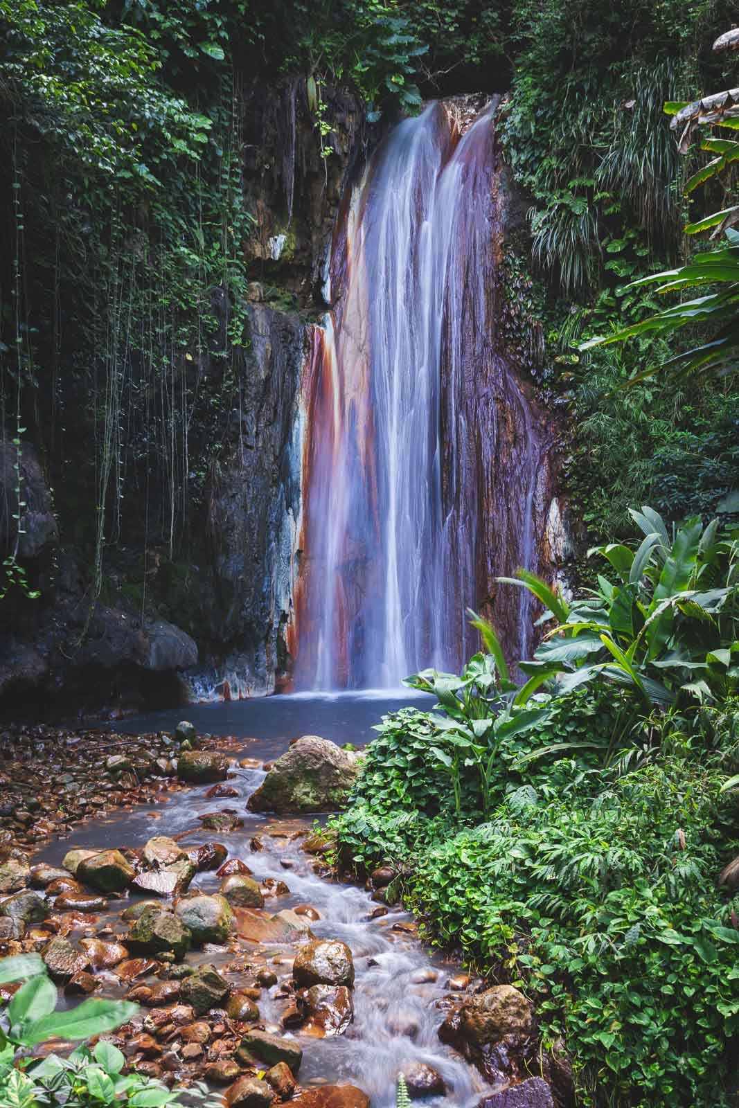 Diamond Falls St. Lucia