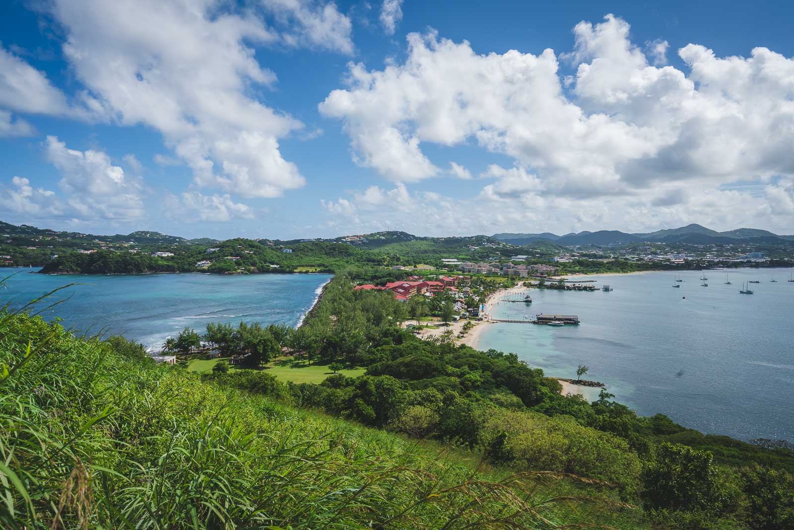 Places to see in St. Lucia Rodney Bay Village 