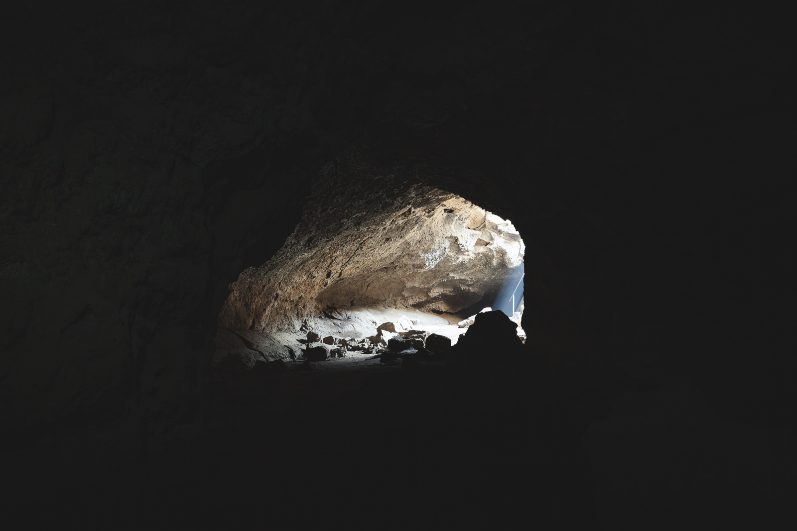 Lava River Cave in Bend Oregon