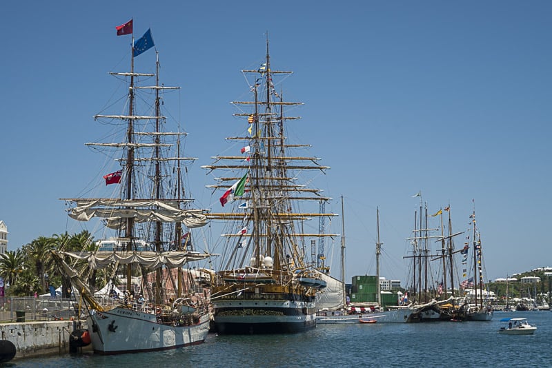 Tour a tall ship in Bermuda